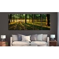 thumbnail image 2 of Tiptophomedecor Stretched Canvas Landscape Art - Shade Of Trees 5 Piece - Stretched & Framed Ready To Hang Art, 2 of 3