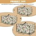 thumbnail image 7 of Renewold Toaster Oven Protector Stain-Resistant Polyester Smart Oven Air Fryer Protective Case with Accessory Pockets Home Kitchen Decoration, 18.5 x 14.5 x 9 Inches, Floral Beige Retro, 7 of 7