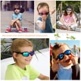 thumbnail image 3 of Gafas de sol Pro Acme TR90 para niños polarizadas irrompibles con correa, 3 of 8