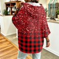 thumbnail image 6 of Womens Oversized Hoodies 3/4 Sleeve Drawstring Hooded Sweatshirt Baggy Pullover Tops Cozy Casual Fall Hoodies, 6 of 6