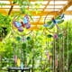 thumbnail image 4 of Campanas de viento Colibrí Campana de viento Artesanía de metal Decoración Jardín Balcón Colgante Ventilador de escritorio, 4 of 5