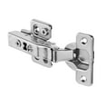 thumbnail image 2 of STAWAY 50 Packs Charnières de Porte d'Armoire à Fermeture Douce Superposition Complète - Durable, Amortissement Silencieux, Réglable en 3D, Résistant à la Rouille pour Armoires Sans Cadre, 2 of 9