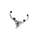 thumbnail image 3 of ziyahi Drum Suspension Bracket For Drum Instrument Comprehensive Kit For Effortless Setup Tom Suspension Rim Mount Bracket Silver 12 inch, 3 of 6