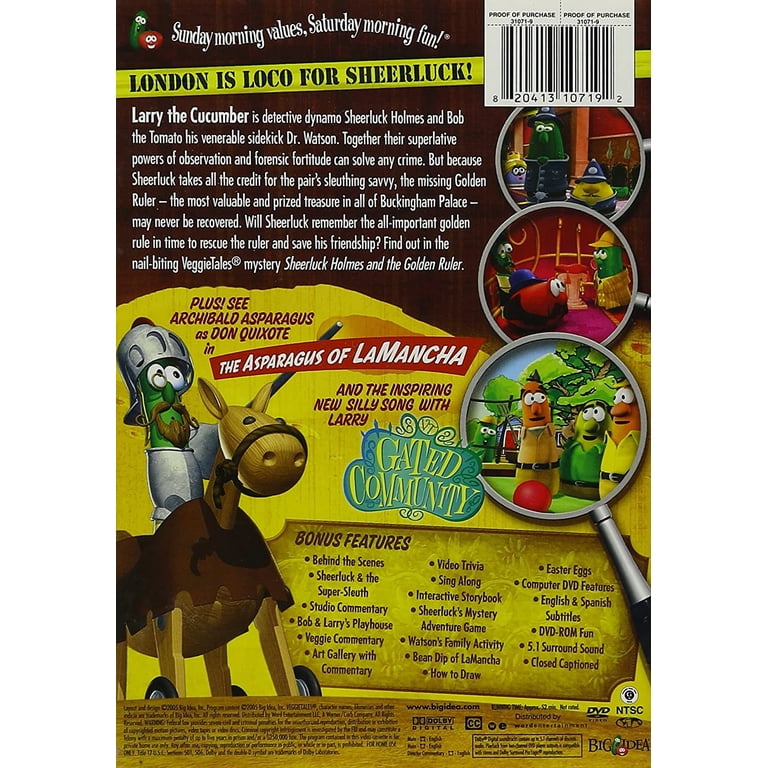 VeggieTales (Word Video): Sheerluck Holmes and the Golden Ruler