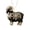 A, variant on DefiDgd Christmas Sheep Shaped Hanging Ornament,2D Crystal Style Acrylic Sheep Pendant With Pearl Snowflake Pattern for Winter Xmas Tree Wall Holiday Party Home Decor(C)