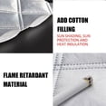 thumbnail image 4 of Lefu Magnetic Car Windshield Snow Cover Winter Ice Frost Guard Sun Shade Protector, 4 of 9
