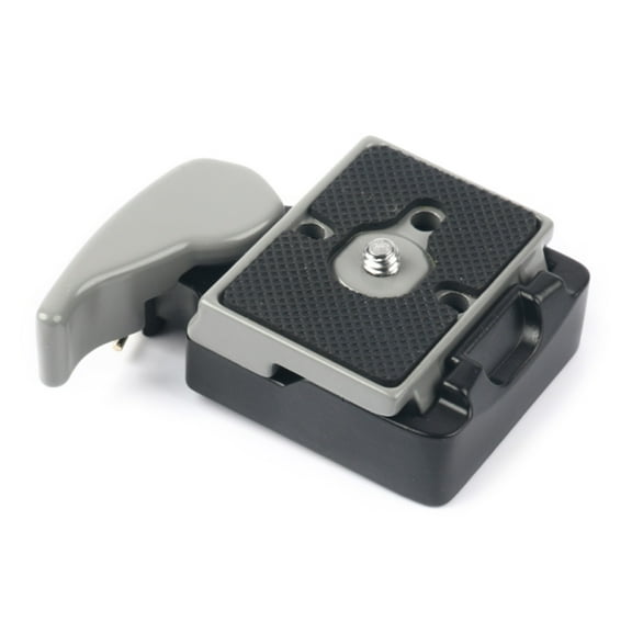 Zeiwohndc 323 Quick Release Plate 200PL-14 QR Plates Adapter with Rapid Connect Clamp Mount 1/4'' to 3/8'' Screw for DSLR Camera Tripod