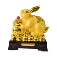 thumbnail image 1 of Estatua de conejo Macarena decoración de mesa Estilo B 19,5 cm x 10,5 cm x 23 cm, 1 of 8