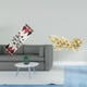 thumbnail image 2 of Camino De Mesa Navideño Nórdico De Metal, Escultura Decorativa De Pared Con Flores Y Hojas, Obra De Arte Colgante, Mantel Reutilizable Con Forma De árbol De Navidad Para Comedor, Decoración, 2 of 8