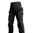 thumbnail image 2 of Versatile Relaxed Fit Cargo Pants for Men & Big Sizes, Yard Work Casual Wear Bottoms, 2 of 7