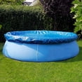 thumbnail image 1 of Couverture de Piscine Ronde Facile à Installer pour Piscines Gonflables à Cadre (244cm/8 Pieds), 1 of 6