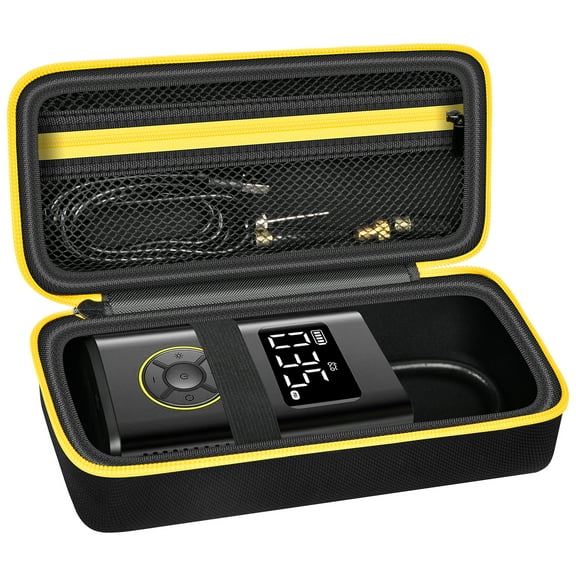 Case for Fanttik X9 Pro Portable Tire Inflator for Motorcycle, Also for Xiaomi Electric Air Compressor 2/ 1S- Black