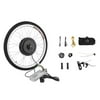 36V 500W Powerful 26 Inch Electric Bicycle E-Bike Motor Conversion Kit Rear Wheel Cycling Hub Bike Accessories, Black