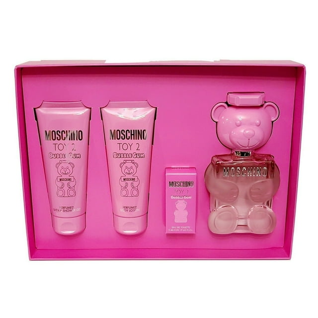 Moschino Toy 2 Bubble Gum 4PCS Eau de Toilette Gift Set For Women