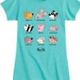 thumbnail image 3 of Peppa Pig - Friends Grid - Girls Toddler And Youth Fitted Short Sleeve Tee, 3 of 5