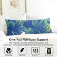thumbnail image 3 of Vibrant Body Pillow Cover 20x54 - Colorful Tropical Floral Pillowcase with Zipper, Soft & Skin-Friendly, Ideal for Sleeping or Lounging, 3 of 7