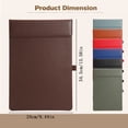 A4 File Folder, Document Organizer, Plastic File Holder for School ...