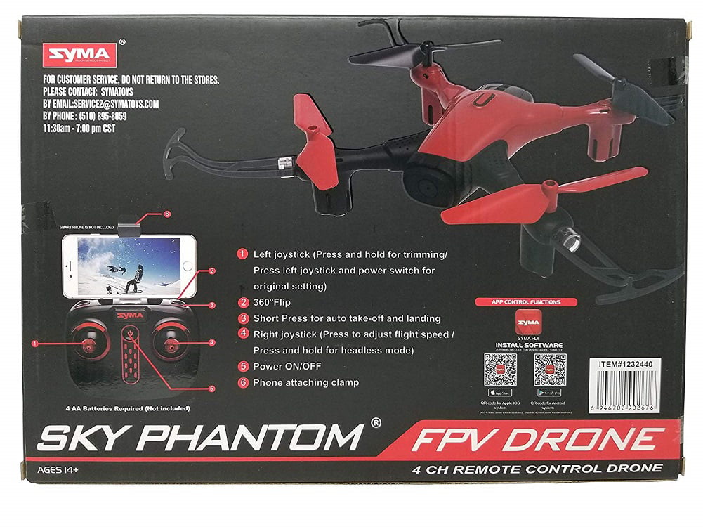 syma drone sky phantom