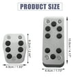 thumbnail image 4 of Cubierta de pedal de Acelerador y freno Unique Bargains 3 Uds para Ford Focus, 4 of 7