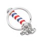 thumbnail image 4 of Colgantes De Poste De Peluquero Clásico profesion - Llavero de lámpara De Rotación Para Peluquer Para Hombres - Llavero Para Hombre Plata Yinane llavero para hombre, 4 of 7