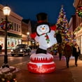 thumbnail image 5 of Ktaxon Christmas Inflatable Outdoor Decoration Spinning Snowman Holiday Outdoor Decor,5 FT, 5 of 11