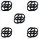 thumbnail image 1 of 20 Piezas Neumáticos para Robot Aspiradora Ruedas Serie 500600700800 I7 S9 Piezas de Repuesto de Rueda, 1 of 5