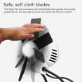 thumbnail image 3 of Ventilador personal Vornado Zippi, plegable, refrigeración, 2 velocidades, color blanco hielo, 3 of 5