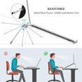 thumbnail image 3 of Adjustable Laptop Stand, Laptop Riser, Aluminum Notebook Holder Stand Compatible with MacBook, Air, Pro, Dell XPS, HP, Samsung, Alienware, More Laptops up to 17.3"- Dark Grey, 3 of 6