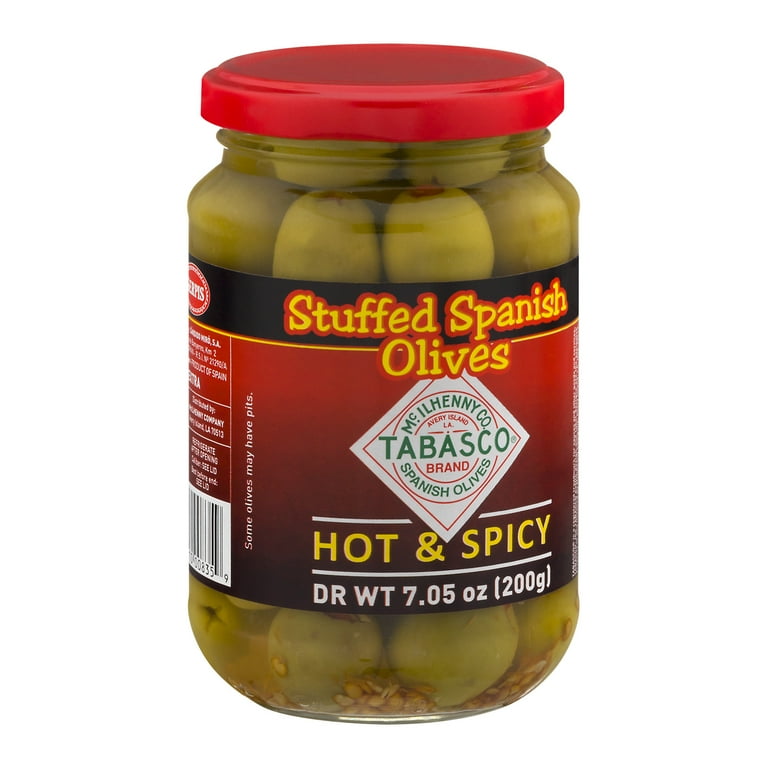 TABASCO, OLIVE STFD SPNSH PIMENTO In Jar, 7.05oz, (Pack of 6