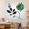 thumbnail image 5 of Boho Decorative Modern Living Room Tapestry Farmhouse Bohemia Tapestry Aesthetic Dots Leaves Dorm Tapestry - for Living Room College Bedroom House Home Decoration 51x59inch, 5 of 5