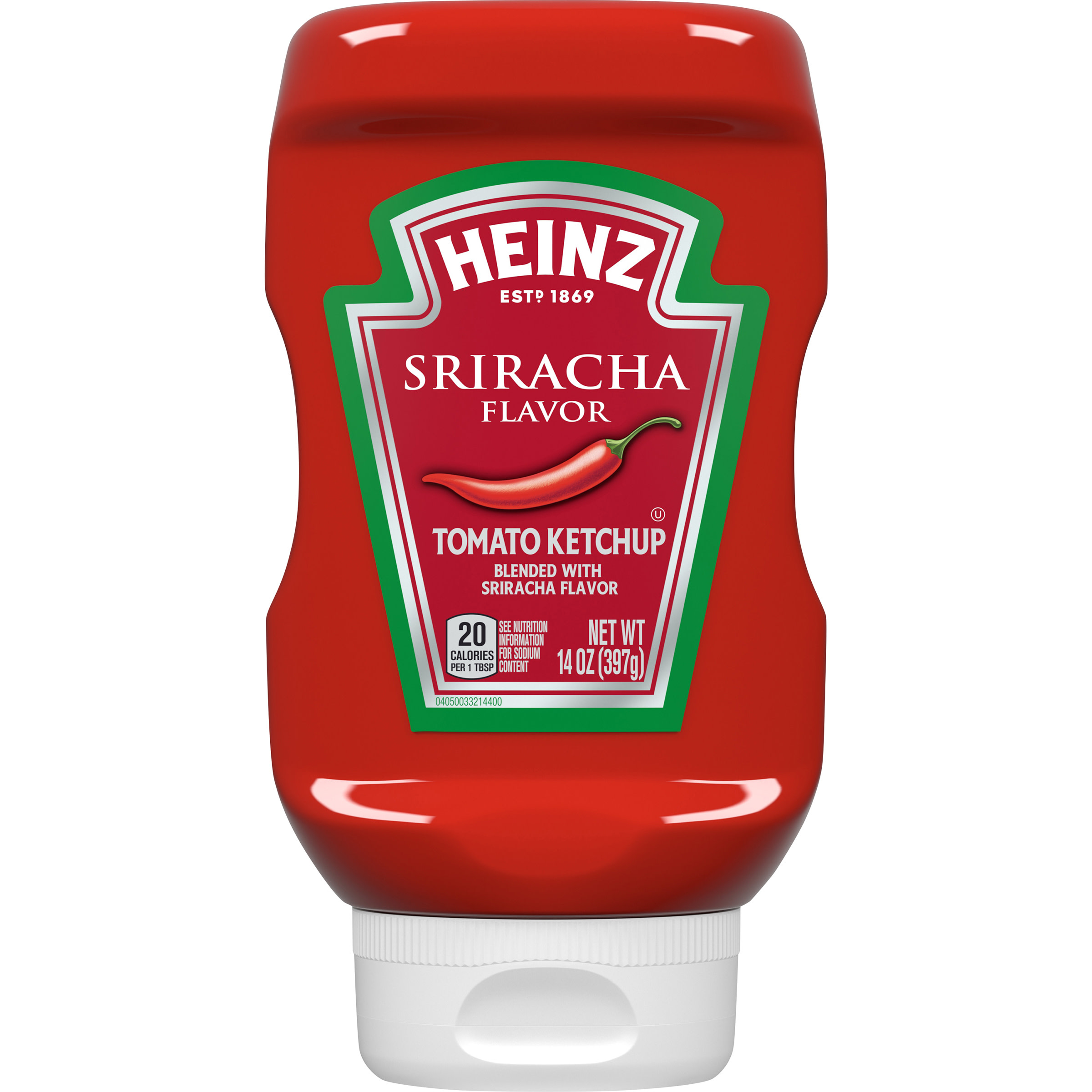 Heinz Sriracha Tomato Ketchup 14 oz Bottle