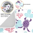 thumbnail image 2 of FREEAMG Dish Drying Mat Ocean Turtles Kitchen Dish Pads Super Absorbent Microfiber Dish Drying Rack Pads Safe Heat-resistant Kitchen Counter Mat,18x24 Inch, 2 of 7