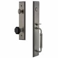 thumbnail image 2 of Grandeur Carre Single Cylinder Handleset with C Grip and Lyon Knob, 2 of 5