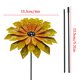 thumbnail image 3 of Estaca decorativa de jardín con flor de metal y acabado resistente a la oxidación para jardines, céspedes, patios y entradas de patios., 3 of 8