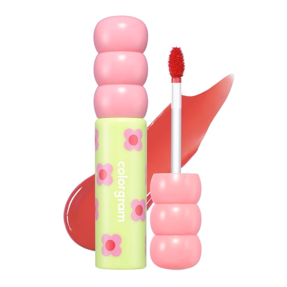 Brillo de labios COLORGRAM Fruity Glass Tint 02 Dewy Pomelo, 3 ml