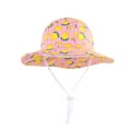 thumbnail image 2 of Lilgiuy Baby Sun Hat Summer Kids Colorful Fruit Print Sun Protection Hat Fisherman Hat With Hat Rope Clearance Sales Fall Fashion 2022 Spring Winter, 2 of 5