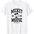 thumbnail image 1 of Disney Mickey Mouse 1928 White Graphic T-Shirt All Size S-5XL, 1 of 4