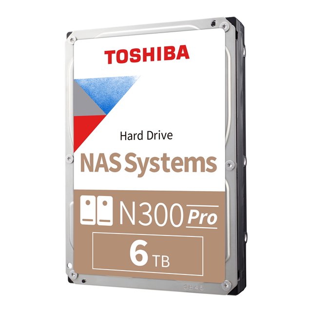 Disco Duro Toshiba N300 PRO 6 TB 3,5" SATA 6 Gb/s 7200 RPM