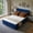 Blue, variant on XIZZI Queen Size Cloud Bed,2-in-1 Bed Integrated Bed Frame and Mattress, Compressed Platform Bed with Breathable and Noise-Free Mattress for Deep Sleep, No Assembly Gray