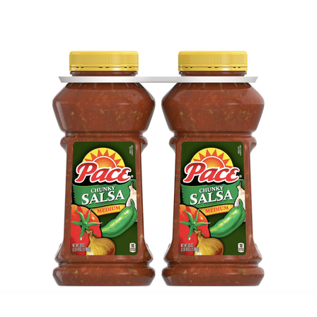 Pace Chunky Salsa, Medium, 38 oz., 2 ct.
