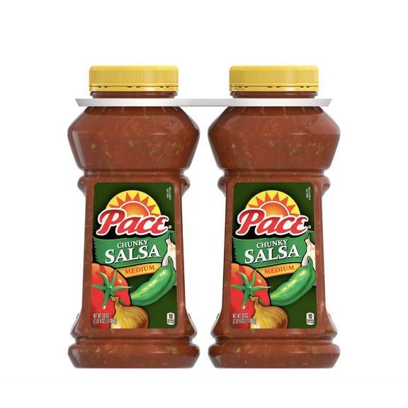 Pace Chunky Salsa, Medium, 38 oz., 2 ct.