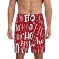 thumbnail image 1 of KLL Ho Pattern Funny Christmas Print Bikini Set for Women,String Two Piece Halter Top Triangle Bikini Set with Tie Side Bottom Sexy Swimsuit Bathing Suits-Large, 1 of 6
