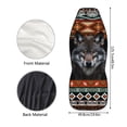 thumbnail image 6 of Kuiaobaty 2 Pack Car Front Seat Covers Vehicle Seat Covers American Tribal Geometric Wolf Pattern Car Seat Protector Automotive Accessories Decoration for Car Van Sedan Truck, 6 of 7