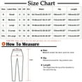 thumbnail image 4 of SROBPTY Womens Pants Plus Size, Summer Pants for Women, Women Fashion Trousers Casual Straight Solid Color Loose Casual Wide Leg Pants Gray XL, 4 of 5