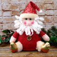thumbnail image 5 of Christmas Santa Snowman Plush Ornament, Holiday Tree Hanging Decoration, Festive Home Display Accent, Seasonal Gift Collectible, 5 of 6