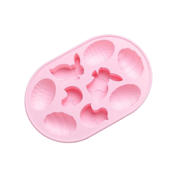 molde de silicona de chocolate de silicona con forma y huevo, para hornear, , para tarta, de jabón con pudín, antiadherente y Magideal molde de silicona de chocolate