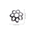 thumbnail image 2 of Homoyoyo Flower Bead Caps Iron Spacer Beads Assorted Colors with Storage Box for Jewelry Design, 2 of 6