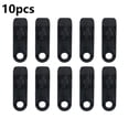thumbnail image 1 of 10 Pcs Clips de Fixation Coupe-Vent pour Tente de Canopée Extérieure Clips de Requin Noir, 1 of 9