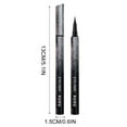 thumbnail image 4 of Fiudx Delineador de Ojos con Purpurina, Líquido de Secado Rápido, Marrón Que No Se Corre, Control de Grosor Exquisito, Look de Ojos de Gato Perfecto, Ideal para Amantes Del Maquillaje, 5 Ml, 4 of 6