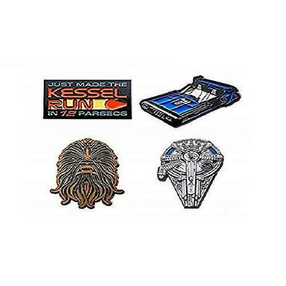 Star Wars Han Solo Collector Enamel Pin 4-Pack